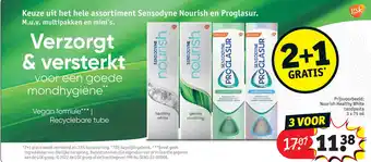 Kruidvat Keuze uit het hele assortiment sensodyne nourish en proglasur. aanbieding