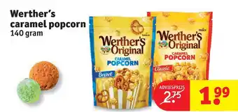 Kruidvat Werther's caramel popcorn aanbieding