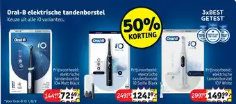 Kruidvat Oral-b elektrische tandenborstel aanbieding