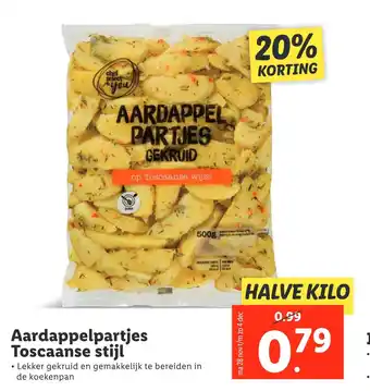 Lidl Aardappelpartjes toscaanse stijl aanbieding