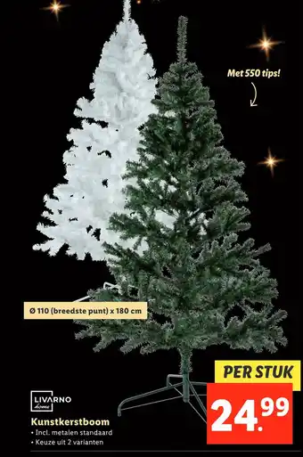 Lidl Premium kunstkerstboom aanbieding