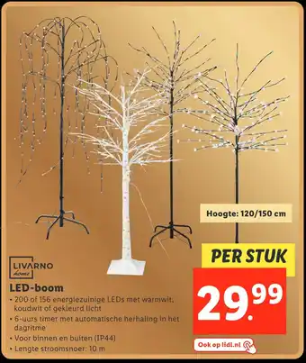 Lidl Livarno home led-boom aanbieding