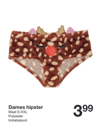 Zeeman Dames hipster aanbieding