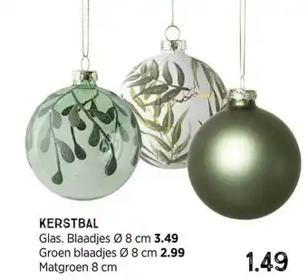 Xenos Kerstbal aanbieding