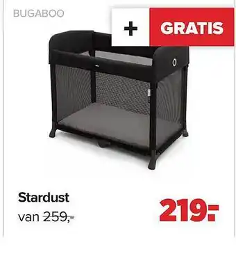 Baby-Dump Stardust bugaboo aanbieding