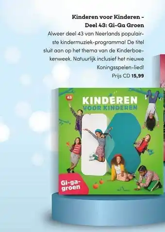 BookSpot Kinderen voor kinderen - deel 43: gi-ga groen aanbieding