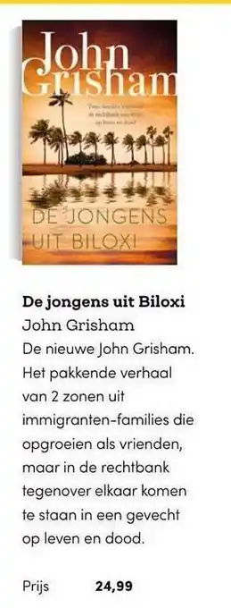 BookSpot De jongens uit biloxi - john grisham aanbieding