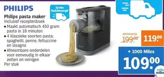 Albert Heijn Philips pasta maker aanbieding