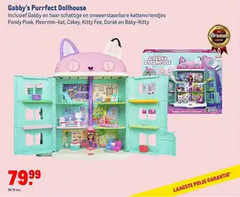 Makro Gabby's purrfect dollhouse aanbieding