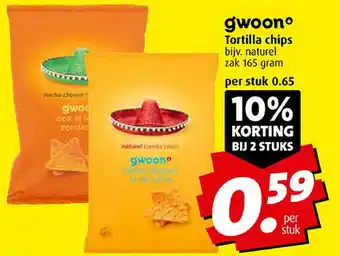 Boni Tortilla chips aanbieding