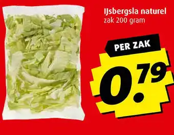 Boni IJsbergsla naturel aanbieding