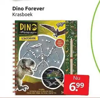 Boekenvoordeel Dino forever krasboek aanbieding