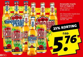 Boni Desperados tequila beer of virgin 0.0 aanbieding