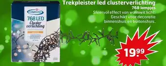 Trekpleister Trekpleister led clusterverlichting 768 lampjes aanbieding