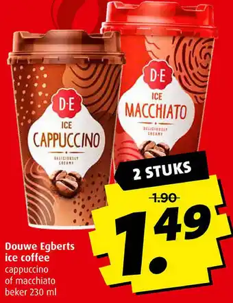 Boni Douwe Egberts ice coffee aanbieding