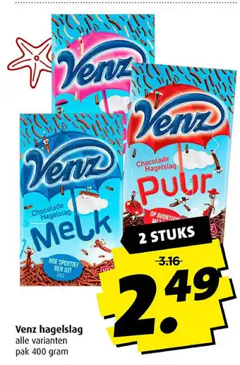 Boni Venz hagelslag aanbieding