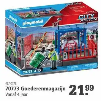 Toys2Play Playmobil goederenmagazijn aanbieding