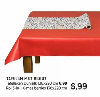 Xenos Tafelen met kerst aanbieding