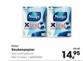 HANOS Nalys keukenpapier aanbieding