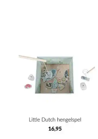 Babypark Little dutch hengelspel aanbieding