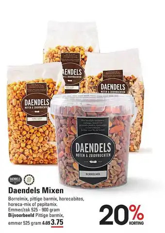 Sligro Daendels mixen 20% korting aanbieding