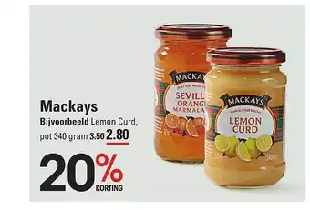 Sligro Mackays 20% korting aanbieding