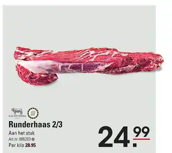 Sligro Kaldenberg runderhaas 2-3 aanbieding