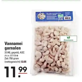 De Kweker Vannamei garnalen aanbieding