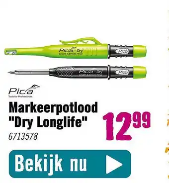 Hornbach Pica markeerpotlood aanbieding