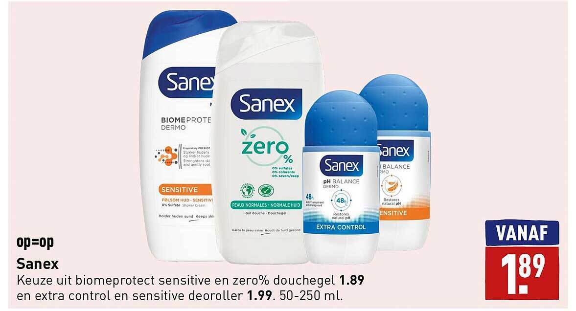 Sanex aanbieding bij ALDI
