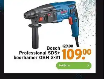 GAMMA Bosch professional sds+ boorhamer gbh 2-21 aanbieding