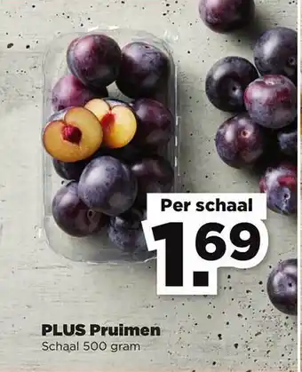 PLUS Plus pruimen aanbieding