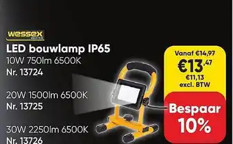 Toolstation Led bouwlamp ip65 aanbieding