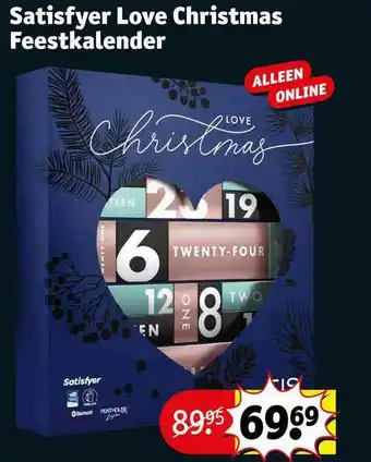 Kruidvat Satisfyer love christmas feestkalender aanbieding