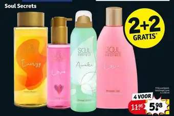 Kruidvat Soul secrets 2+2 gratis aanbieding