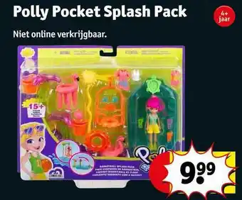 Kruidvat Polly pocket splash pack aanbieding