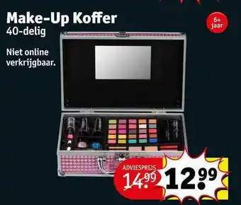 Kruidvat Make-up koffer aanbieding