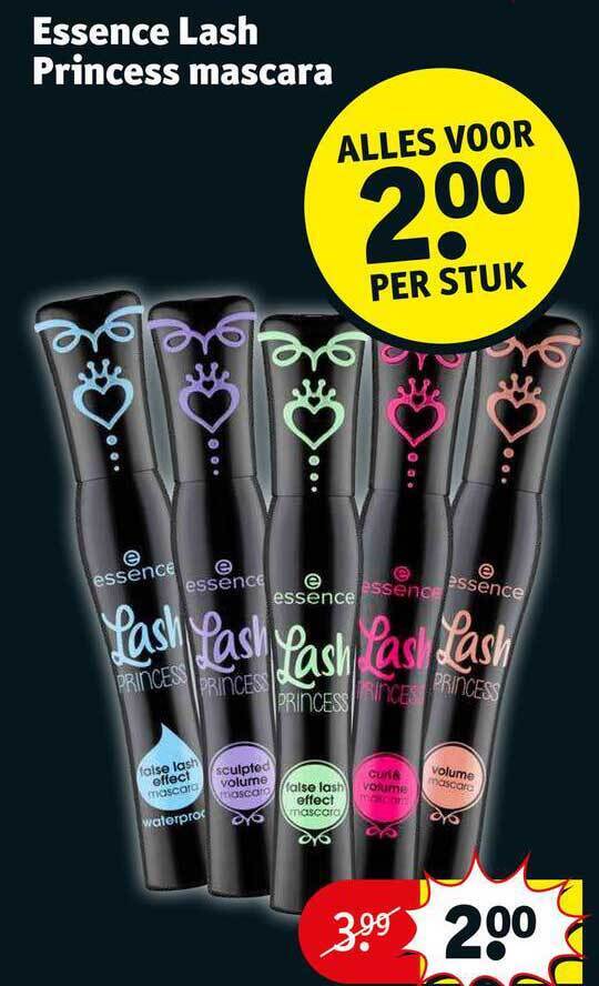 Essence lash princess mascara aanbieding bij Kruidvat
