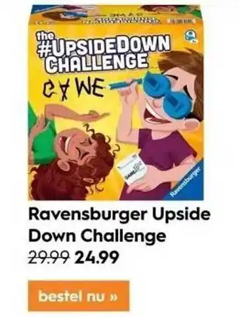 Blokker Ravensburger upside down challenge aanbieding