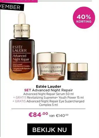 ICI Paris XL Estée lauder set advanced night repair advanced night repair serum 50 ml 40% korting aanbieding