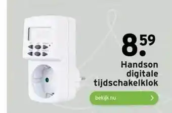 GAMMA Handson digitale tijdschakelklok aanbieding