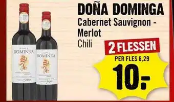 Dirck 3 Doña dominga cabernet sauvignon merlot chili aanbieding