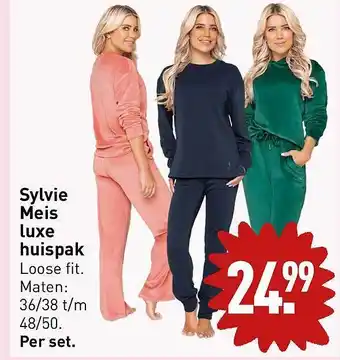 ALDI Sylvie meis luxe huispak aanbieding