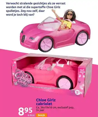 Action Chloe girlz cabriolet aanbieding