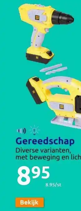 Action Gereedschap aanbieding