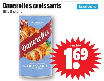 Dirk Danerolles croissants 6 stuks aanbieding