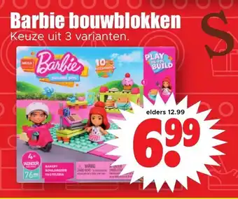 Dirk Barbie bouwblokken aanbieding