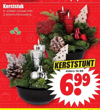 Dirk Kerststuk aanbieding