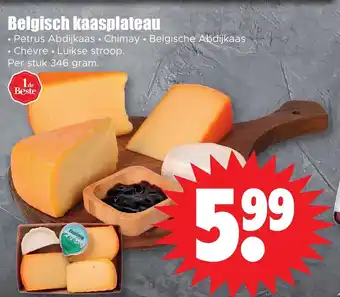 Dirk Belgisch kaasplateau 346 gram aanbieding