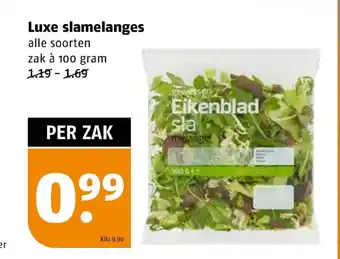 Poiesz Luxe slamelanges 100 gram aanbieding